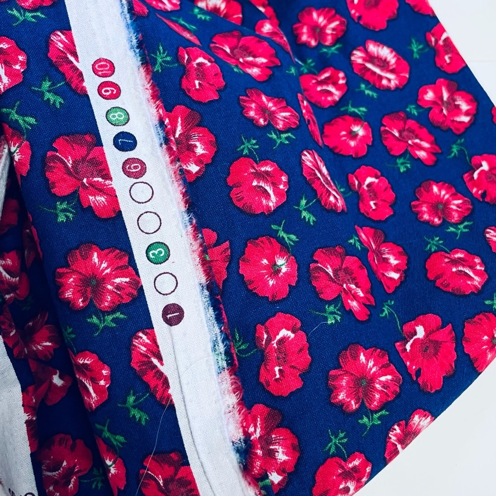 Rose & Hubble cotton fabric By David Textiles, Inc lHibiscus